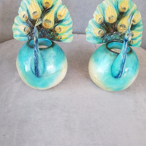 Candle holder Peacock - Picture 2 of 8